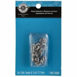 Hot Sale π 12 Packs: 7 ct. (84 total) Snap Fasteners by Loops & Threads™ π€©