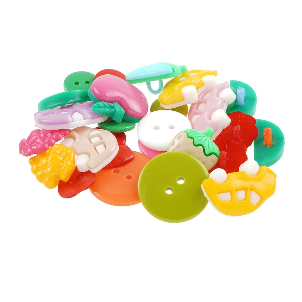 Buy π Assorted Brights Craft Button Value Pack by Loops & Threads™ π― - Image 3