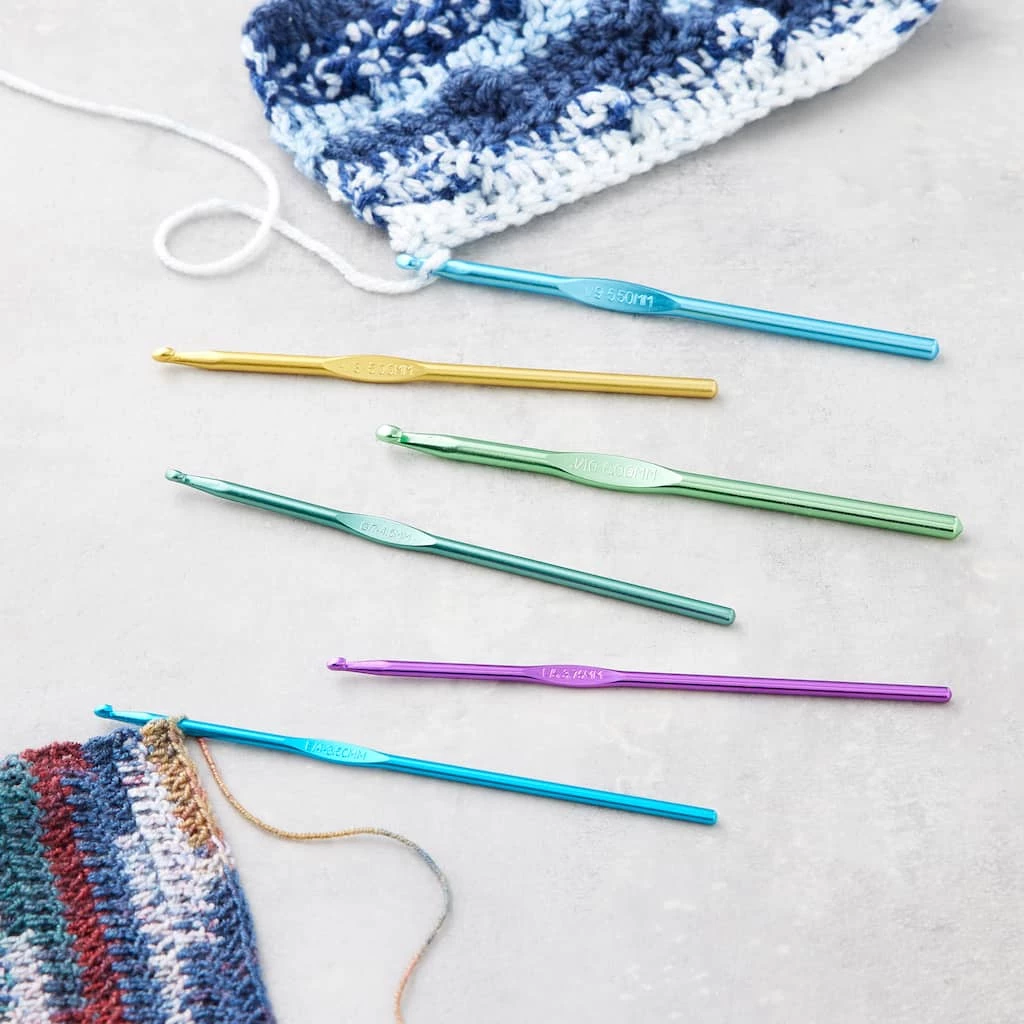 Best Pirce π Anodized Crochet Hook Set by Loops & Threads®, E-J π₯° - Image 2