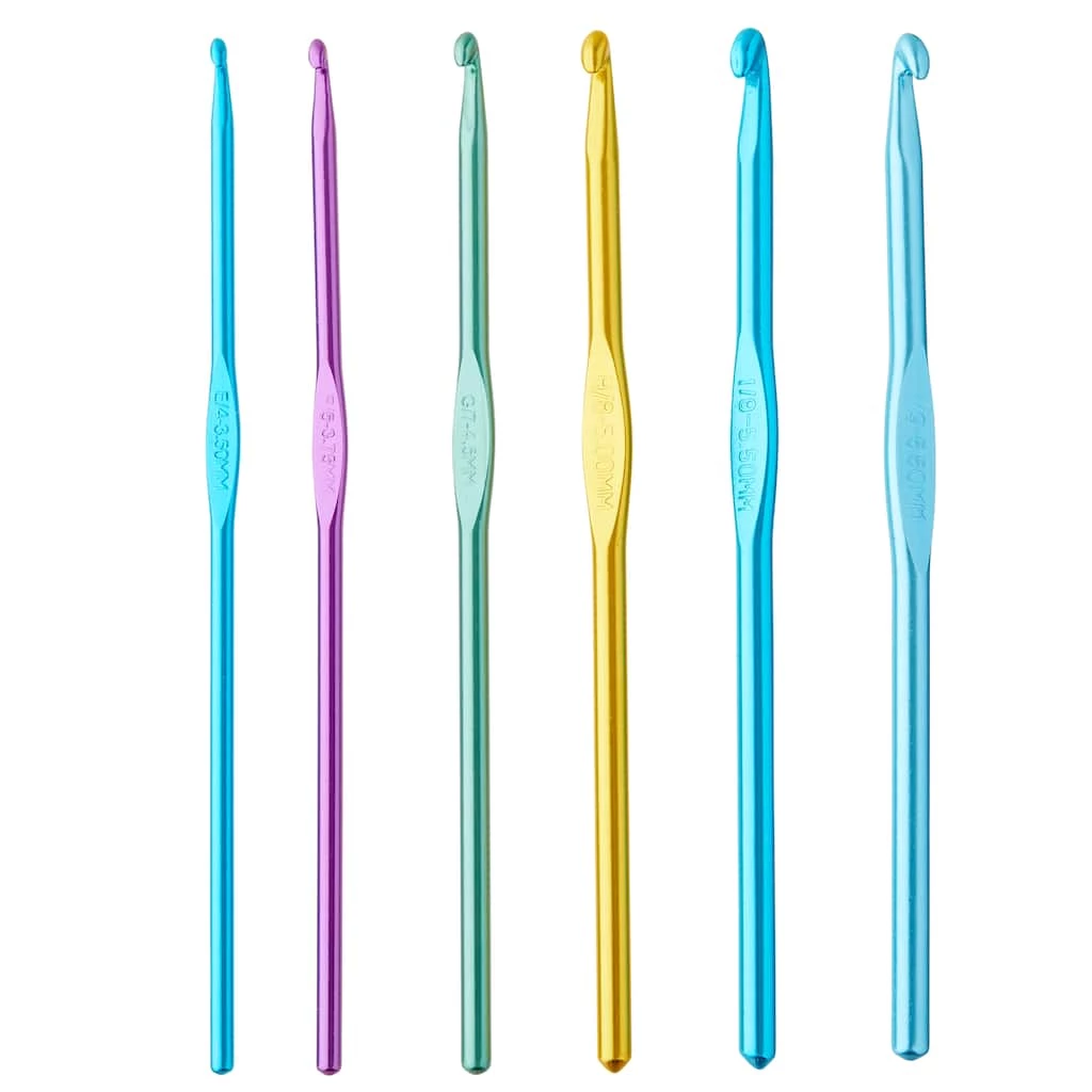 Best Pirce π Anodized Crochet Hook Set by Loops & Threads®, E-J π₯° - Image 3