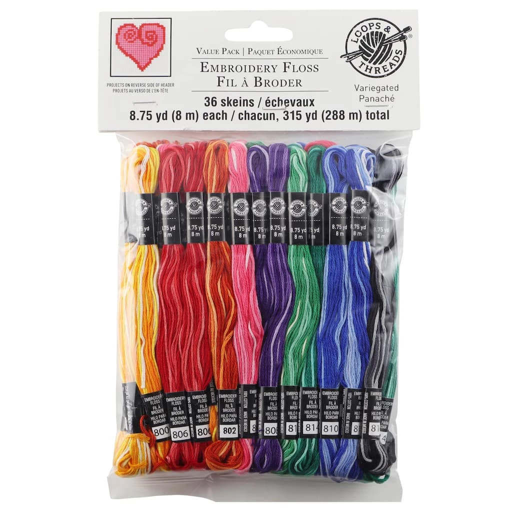 Budget β Variegated Embroidery Floss Loops & Threads™, 36ct. π - Image 2