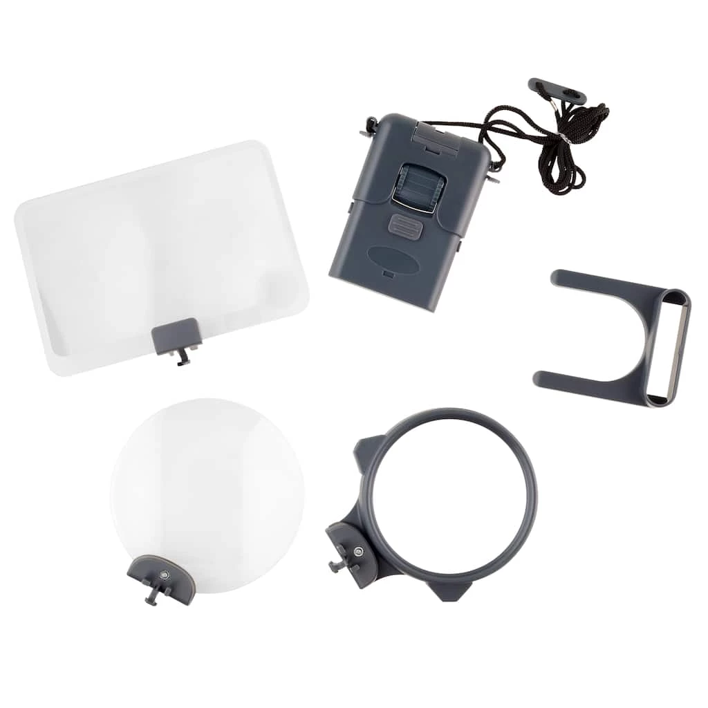 Top 10 π 3-in-1 Hobby Magnifier with LED by Loops & Threads® π - Image 3