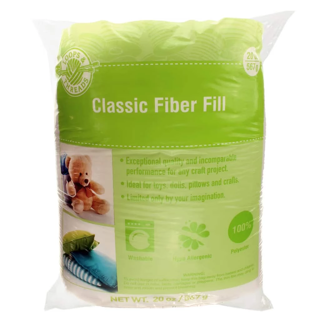 Wholesale π 12 Pack: Polyester Classic Fiber Fill by Loops & Threads™ π