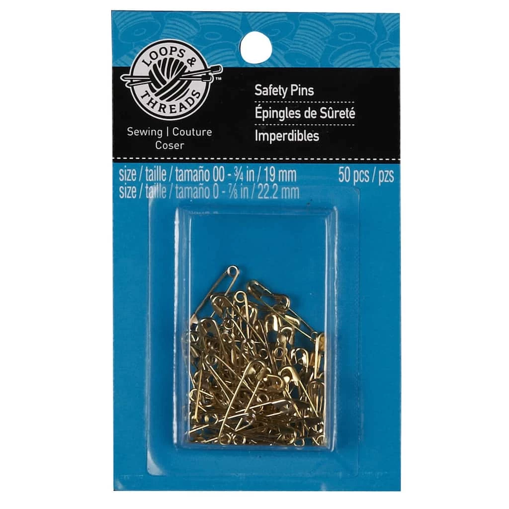 Outlet π₯° Loops & Threads™ Safety Pins, 3/4" & 7/8" π