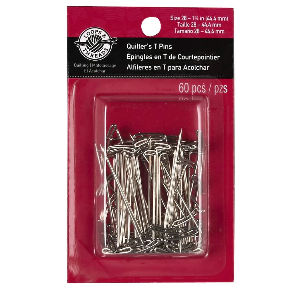 Discount ❤️ 12 Packs: 60 ct. (720 total) 1.75" Quilter's T-Pins by Loops & Threads™ 🥰 - Image 3