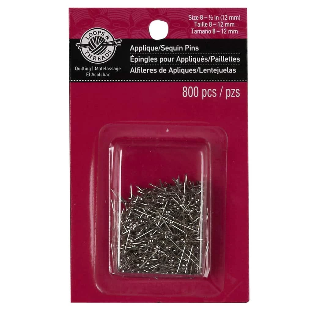 Hot Sale β Loops & Threads™ Applique/Sequin Pins β