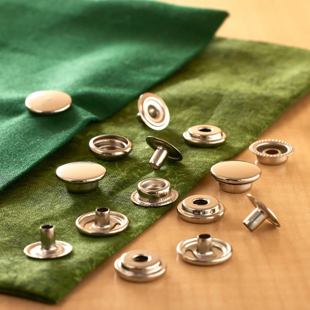 Cheapest π Silver Heavy Duty Snaps by Loops & Threads™ π - Image 2