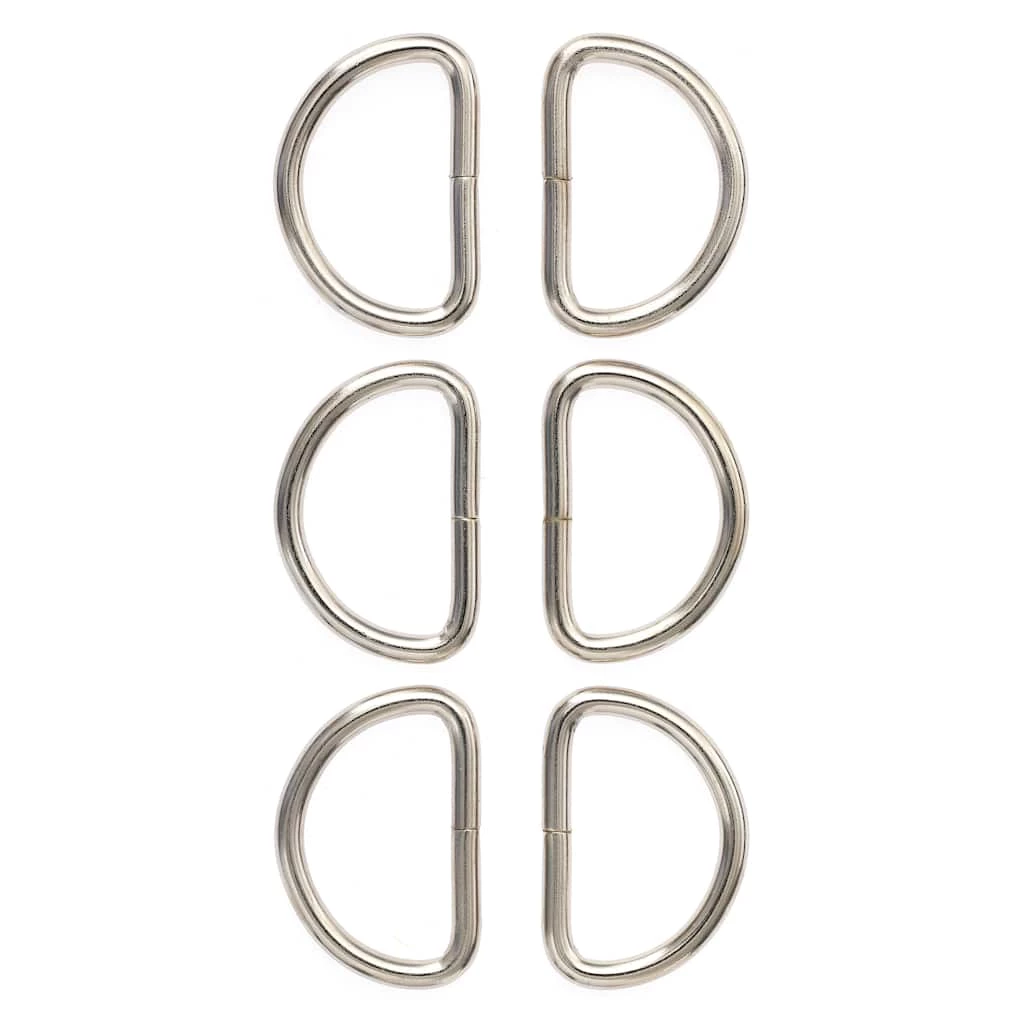 Best Sale π― Loops & Threads™ Metal D-Rings, 3/4" π―