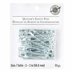 Outlet βοΈ Loops & Threads™ Quilter's Safety Pins, Silver, 2" π―