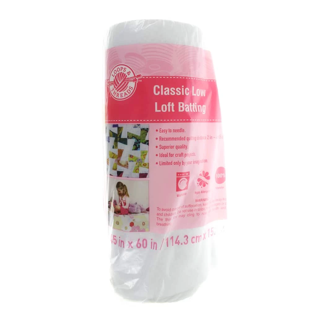 Best Sale π₯ Classic Low Loft Batting by Loops & Threads™ β¨