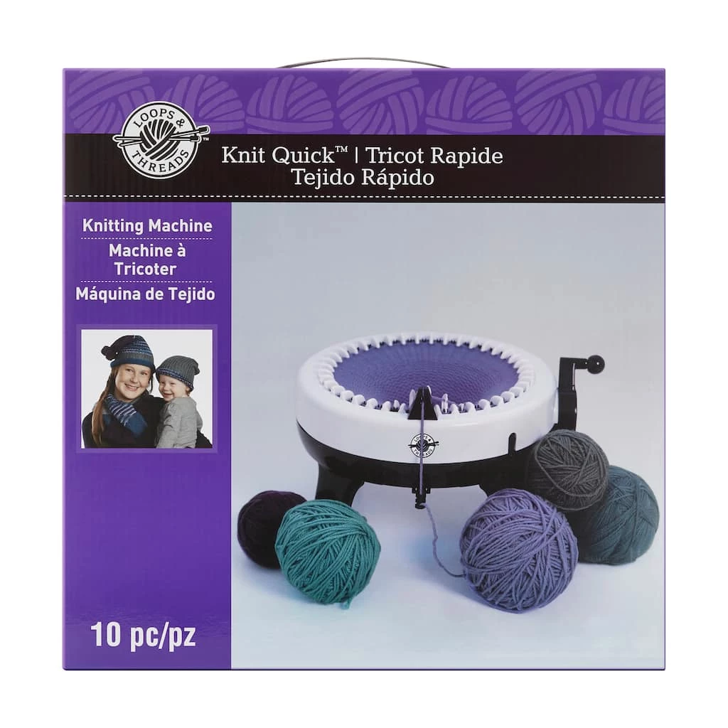 Outlet π€© Knit Quick™ Knitting Machine by Loops & Threads™ π - Image 2