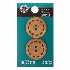 Best reviews of ⌛ Light Wood Buttons with Stitches by Loops & Threads® 🛒