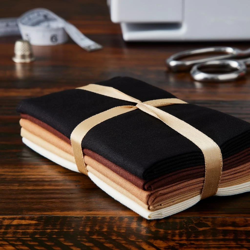 Buy βοΈ Tan Solids Fabric Bundle by Loops & Threads® π - Image 2