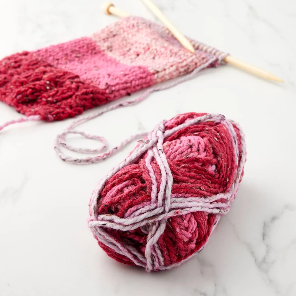 Wholesale ⭐ Charisma™ Tweed Stripe Yarn by Loops & Threads® ✨ - Image 2