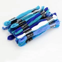 Discount π 12 Packs: 36 ct. (432 total) Blues Embroidery Floss by Loops & Threads® π₯