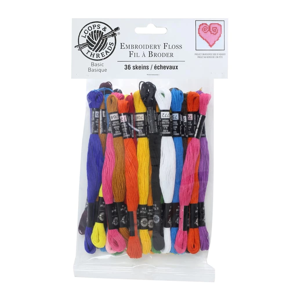 Best deal β€οΈ Basic Embroidery Floss By Loops & Threads® π€©
