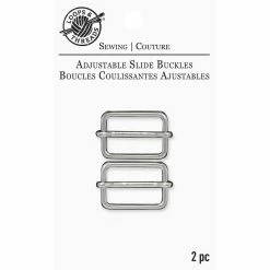 Best Sale π 12 Packs: 2 ct. (24 total) Adjustable Silver Slide Buckles by Loops & Threads® π