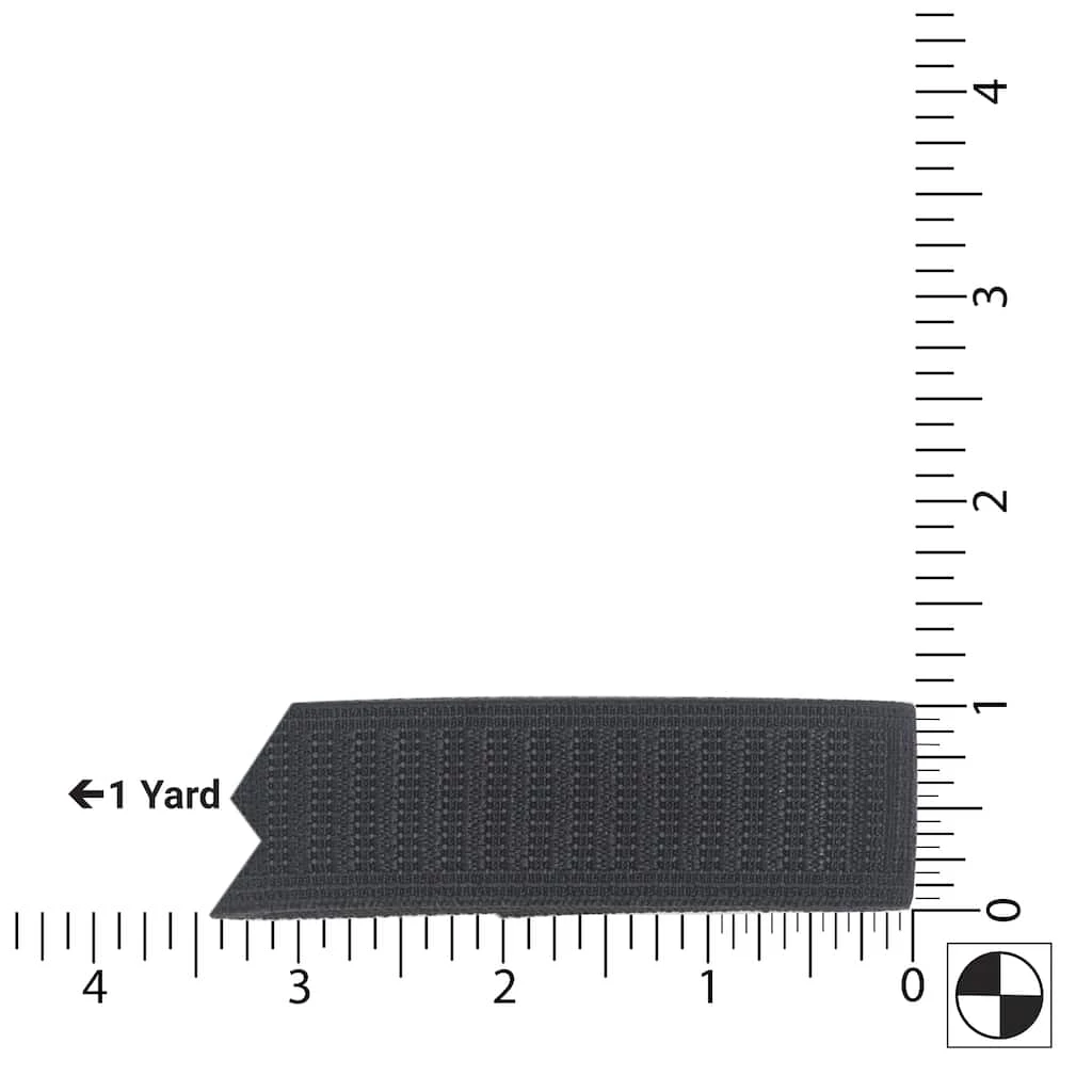 New π 12 Pack: Black Non-Roll Elastic by Loops & Threads® β€οΈ - Image 3