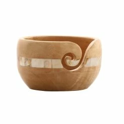Cheap β Mango Wood Yarn Bowl with π© Mother of Pearl by Loops & Threads™ βοΈ
