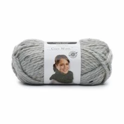 Cheap ⭐ Cozy Wool™ Limestone Tweed Yarn by Loops & Threads® 🎉