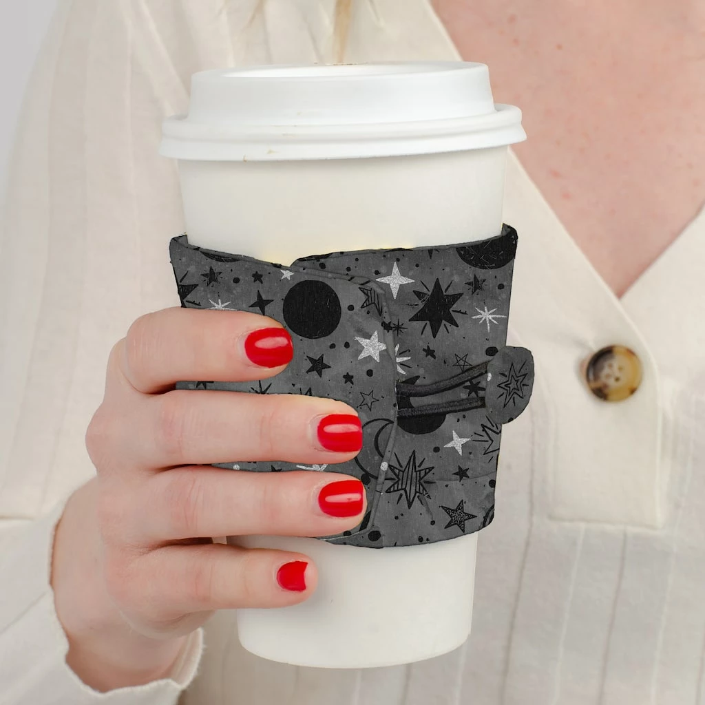 Cheapest 𧨠Gray Night Sky Cotton Fabric by Loops & Threads™ π - Image 3