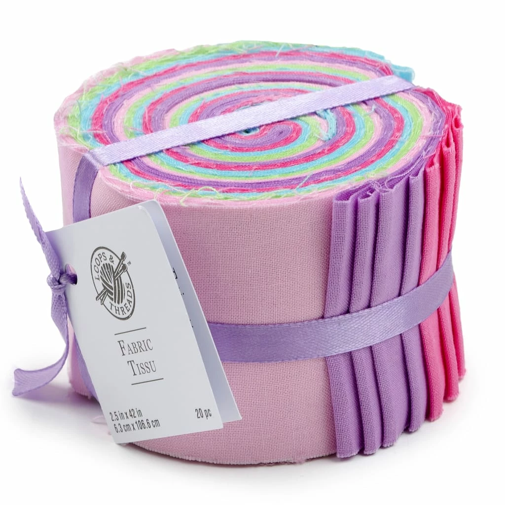 Best deal π Pastel Solid Cotton Fabric Strips by Loops & Threads™ β