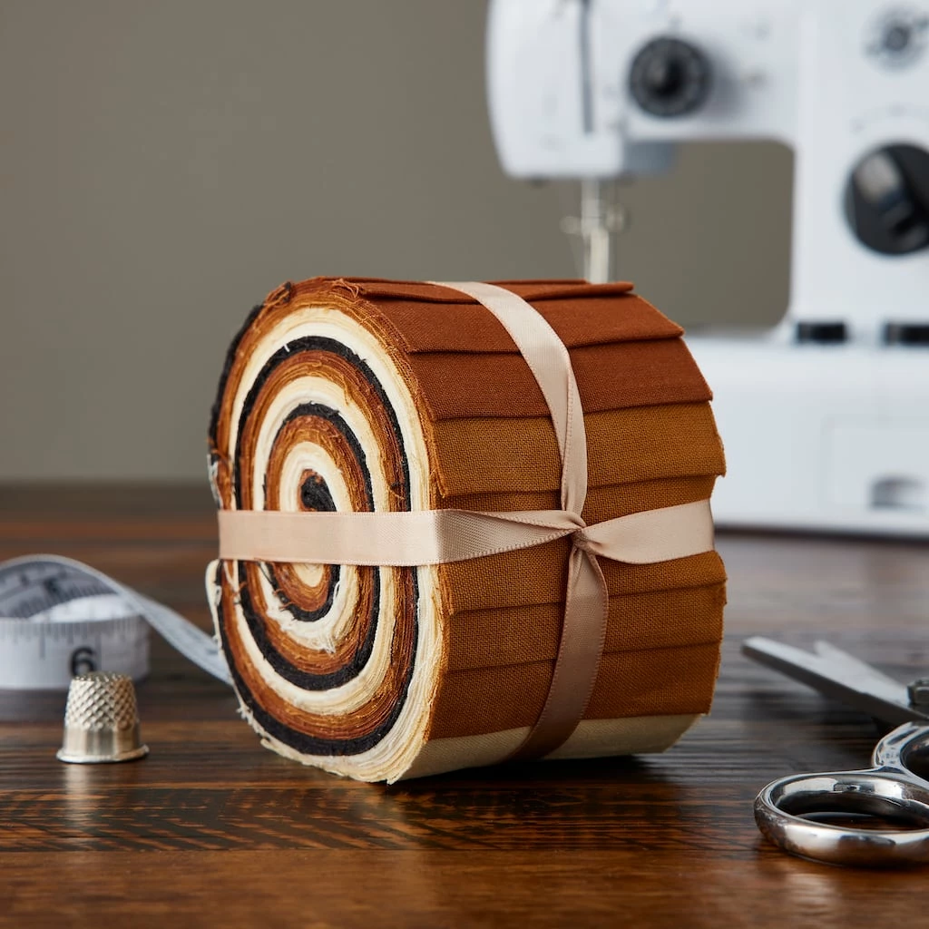 Best deal 𧨠Neutral Cotton Fabric Strips by Loops & Threads™ π - Image 2