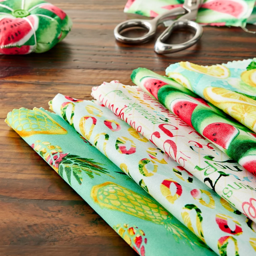 Promo β Assorted Novelty Cotton Fabric Squares by Loops & Threads™ π - Image 2