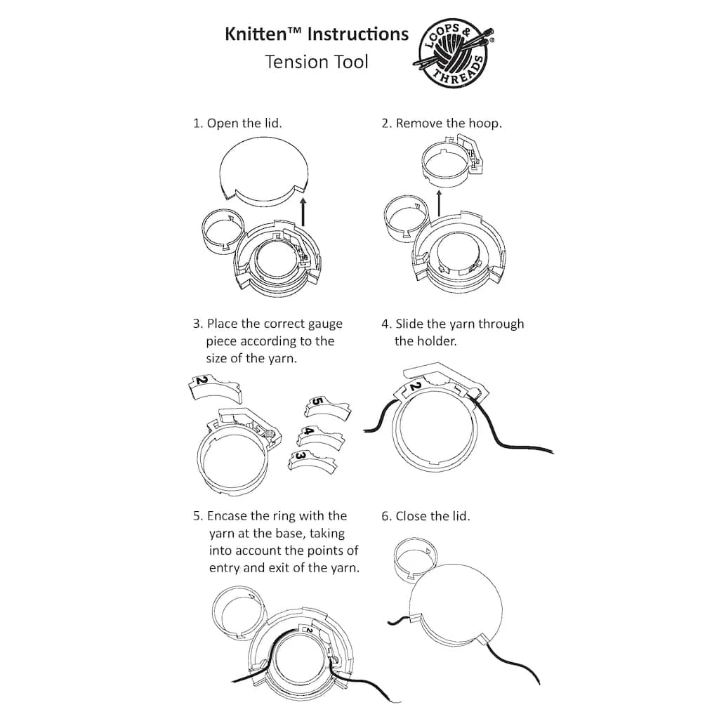 Hot Sale π Knitten™ Knit Tension Tool by Loops & Threads® β - Image 3