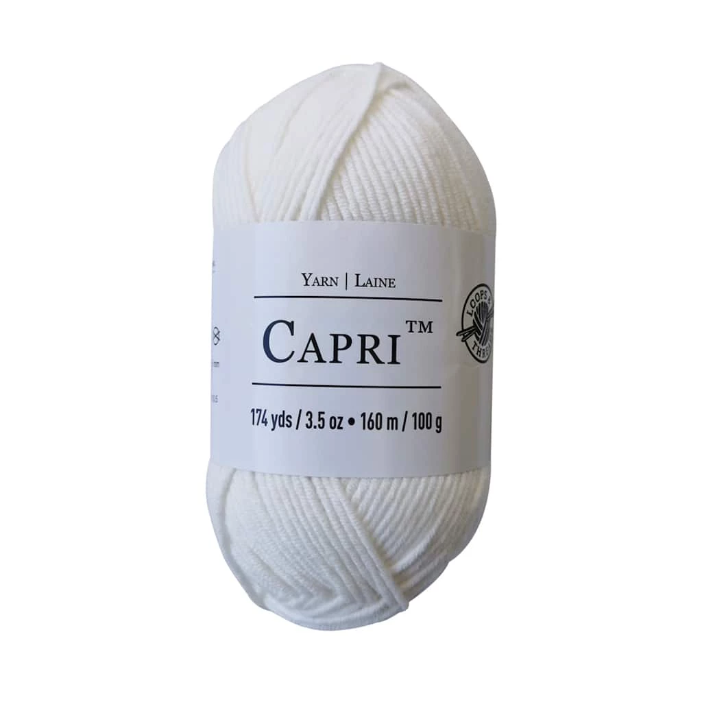 Budget 🧨 Capri™ Solid Yarn by Loops & Threads® 💯