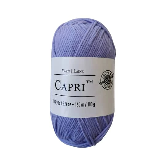 Budget 🧨 Capri™ Solid Yarn by Loops & Threads® 💯 - Image 7