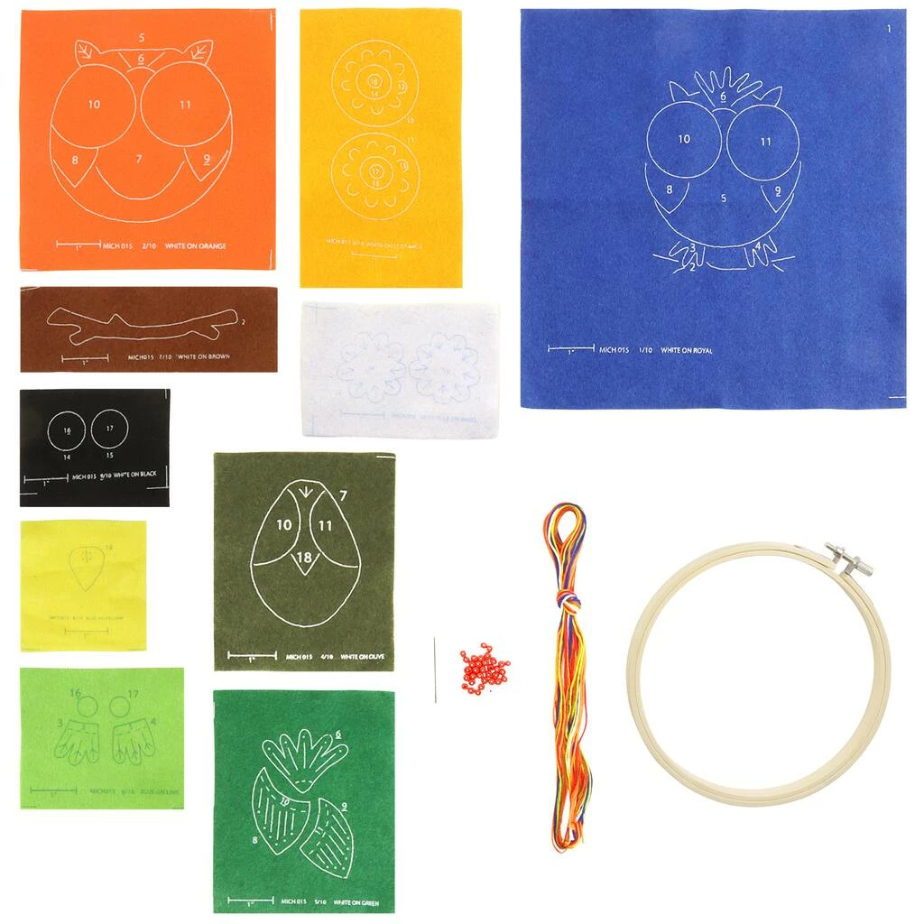 Flash Sale 🔥 Owl Felt Applique Kit by Loops & Threads® 🔥 - Image 3