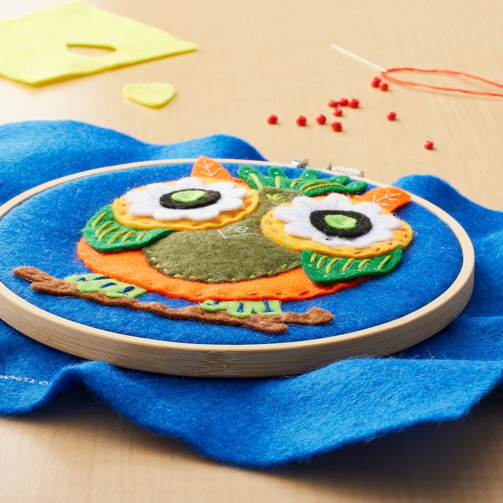 Flash Sale 🔥 Owl Felt Applique Kit by Loops & Threads® 🔥 - Image 4