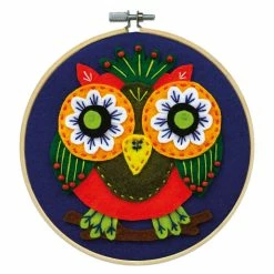 Flash Sale 🔥 Owl Felt Applique Kit by Loops & Threads® 🔥