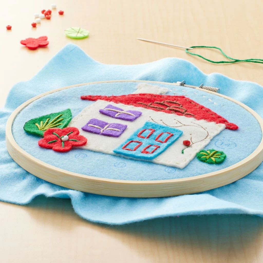 Hot Sale ✨ Home Felt Applique Kit by Loops & Threads® ❤️ - Image 4