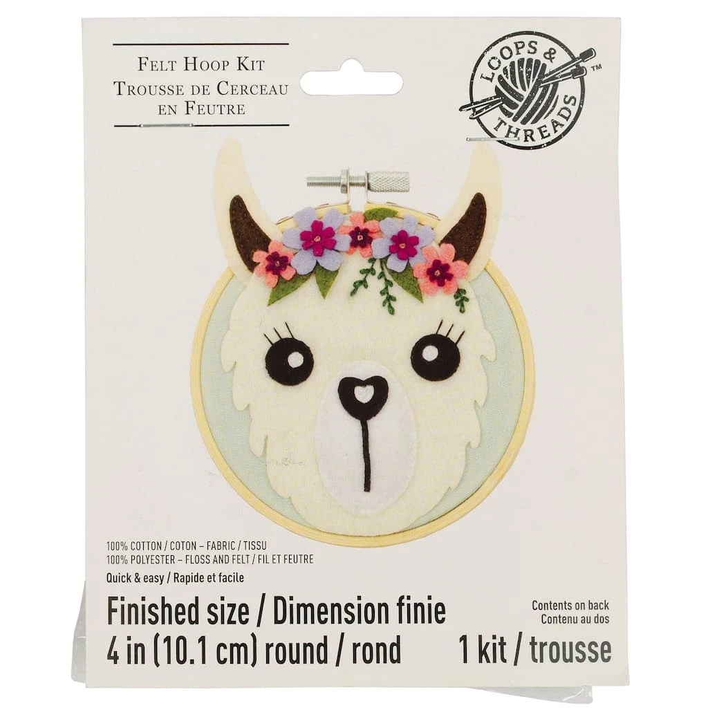 Top 10 π Llama Felt Hoop Kit by Loops & Threads™ βοΈ - Image 3