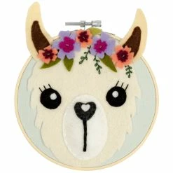 Top 10 π Llama Felt Hoop Kit by Loops & Threads™ βοΈ