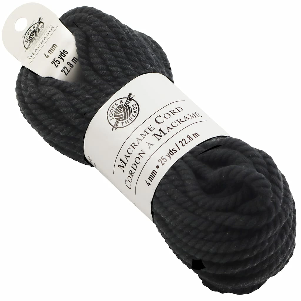 Flash Sale π₯ Macramé Cotton Cord by Loops & Threads®, 25yd. π₯ - Image 2