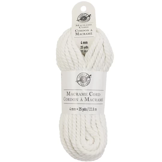 Flash Sale π₯ Macramé Cotton Cord by Loops & Threads®, 25yd. π₯ - Image 5