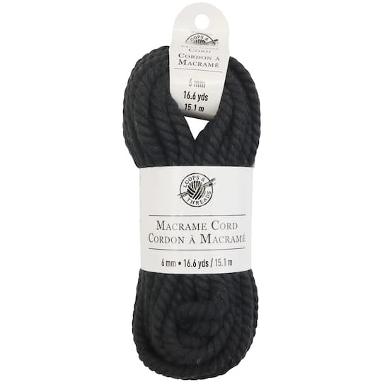 Brand new π 12 Pack: Macramé Cotton Cord by Loops & Threads®, 50ft. π - Image 4