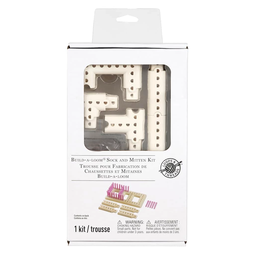 Best Sale ❤️ Build-a-Loom® Sock & Mitten Kit by Loops & Threads® ⭐