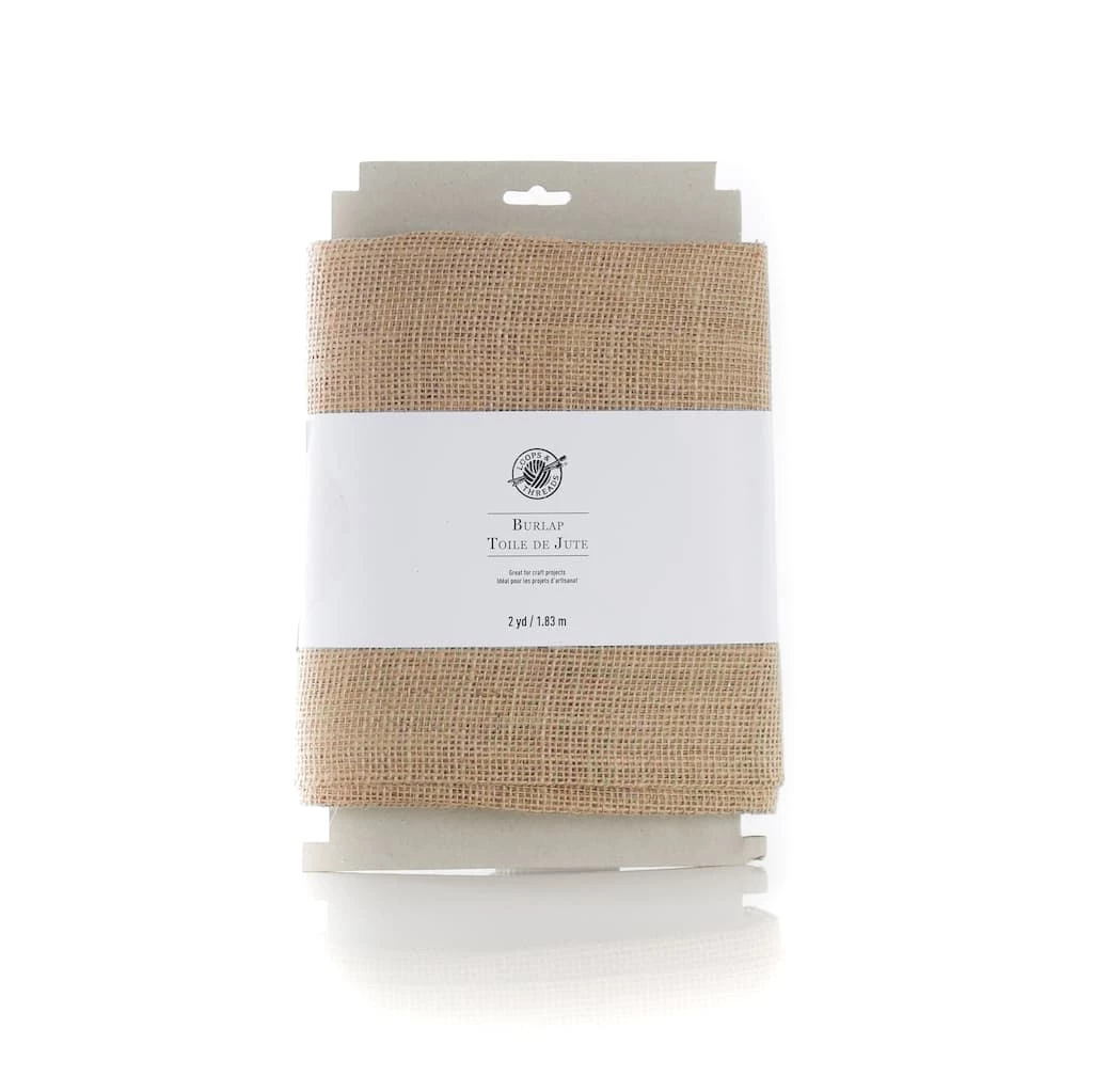 Wholesale π Tan Burlap Bundle by Loops & Threads® π