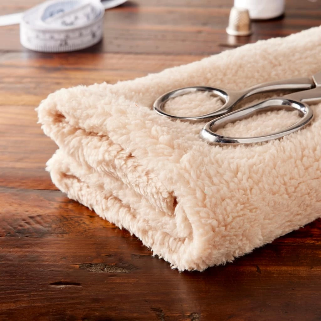 Budget 𧨠Natural Sherpa Fabric Bundle by Loops & Threads® π― - Image 2