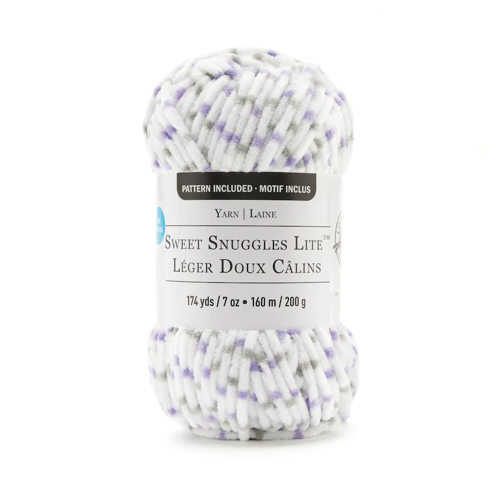 Cheapest ❤️ Sweet Snuggles Lite™ Variegated Striped Yarn by Loops & Threads® 🧨