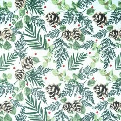 Outlet β Pinecone Cotton Fabric by Loops & Threads® π