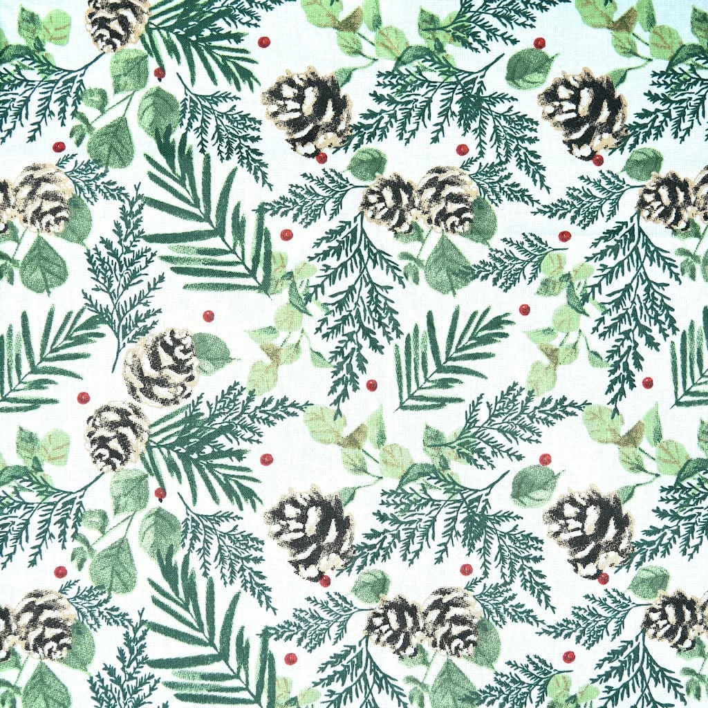 Outlet β Pinecone Cotton Fabric by Loops & Threads® π