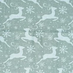 Deals π White Deer Cotton Fabric by Loops & Threads® βοΈ