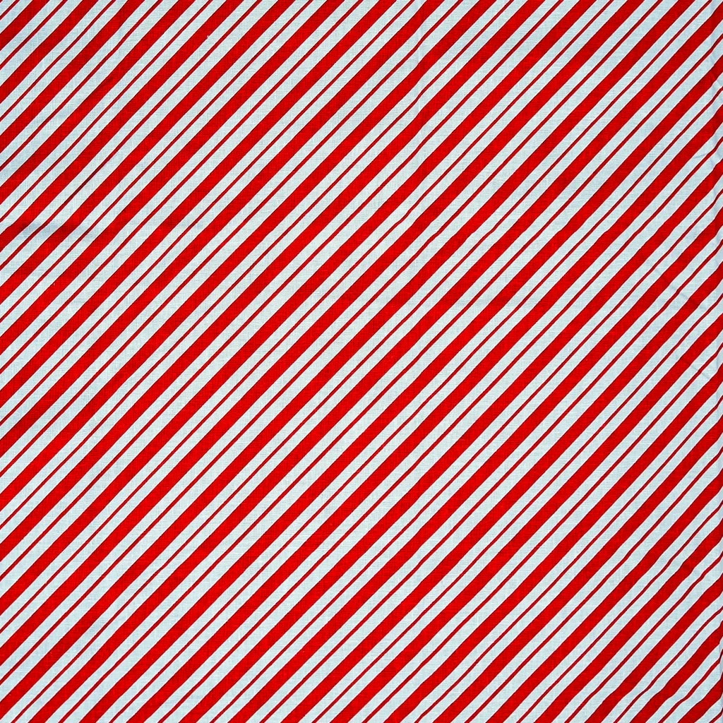 Best Sale π Red Stripe Cotton Fabric by Loops & Threads® π - Image 2