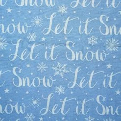 Promo π Let It Snow Cotton Fabric by Loops & Threads® β€οΈ