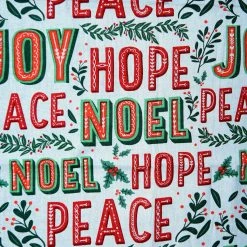 Promo π Peace, Hope & Noel Cotton Fabric by Loops & Threads® π§¨